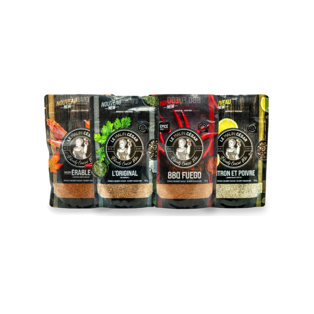 Le 4 pack d'épices!