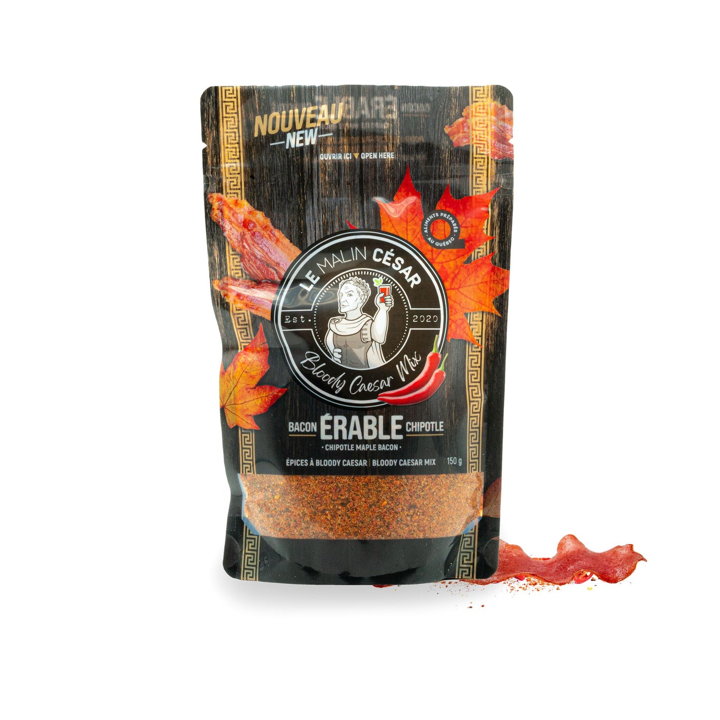 Épice à Bloody Caesar – Bacon Érable Chipotle