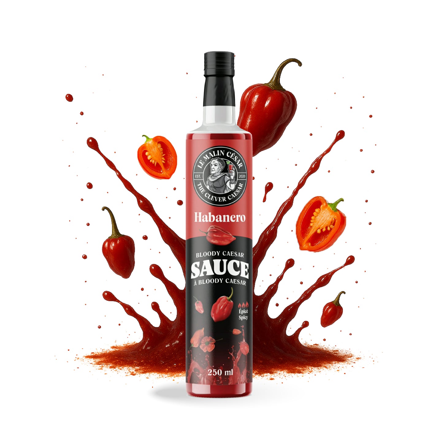 Sauce Habanero Caesar Fumée