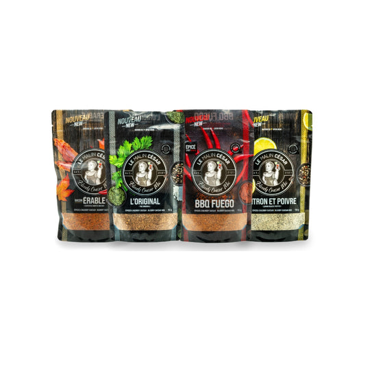 Le 4 pack d'épices!